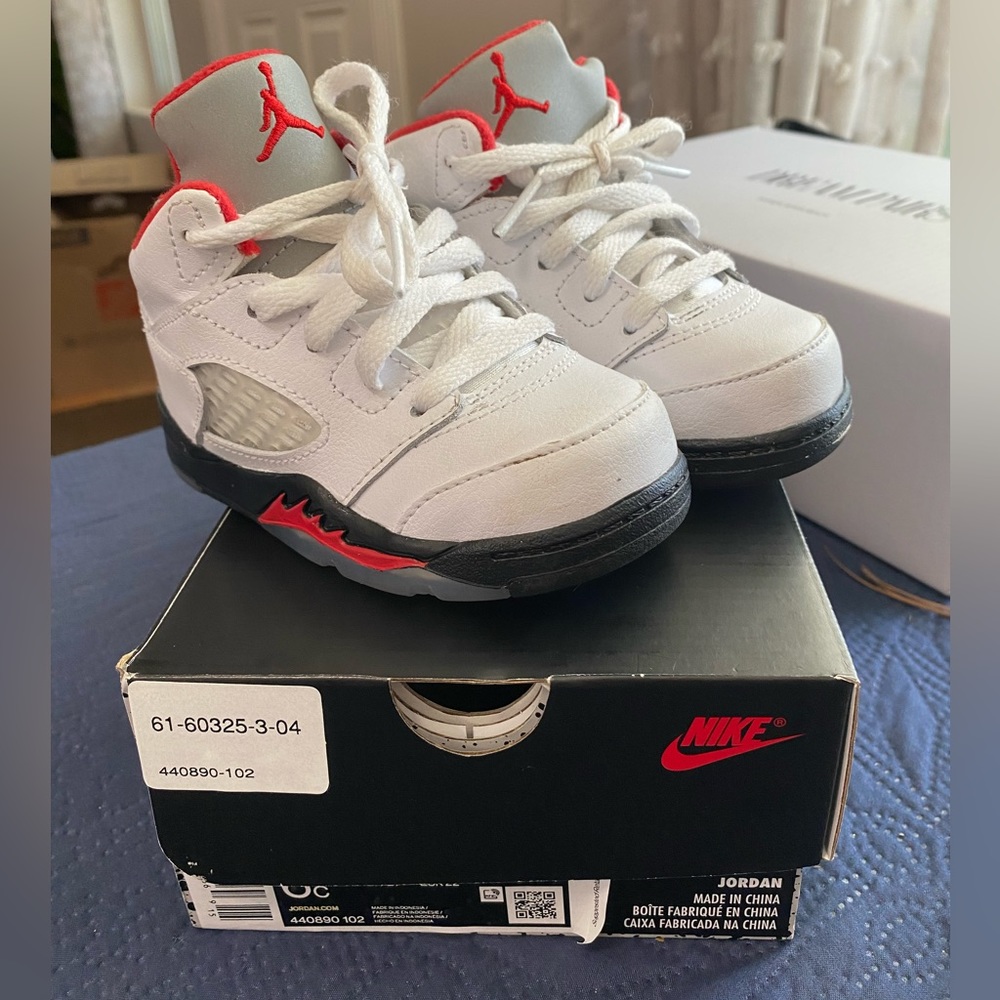 Nike Jordan 5 Retro Toddler Shoes